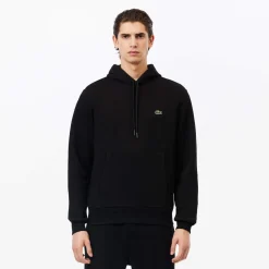 Lacoste Miesten Huppari Jogger Cotton Hoodie, Musta