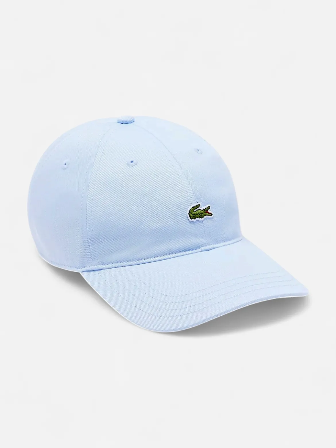 Lacoste miesten lippis Cotton Twill Cap With Croc, vaaleansininen