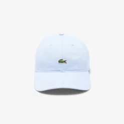 Lacoste miesten lippis Cotton Twill Cap With Croc, vaaleansininen