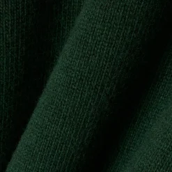Lacoste miesten neulepusero Monochrome Wool Crew Neck Sweater, tummanvihreä
