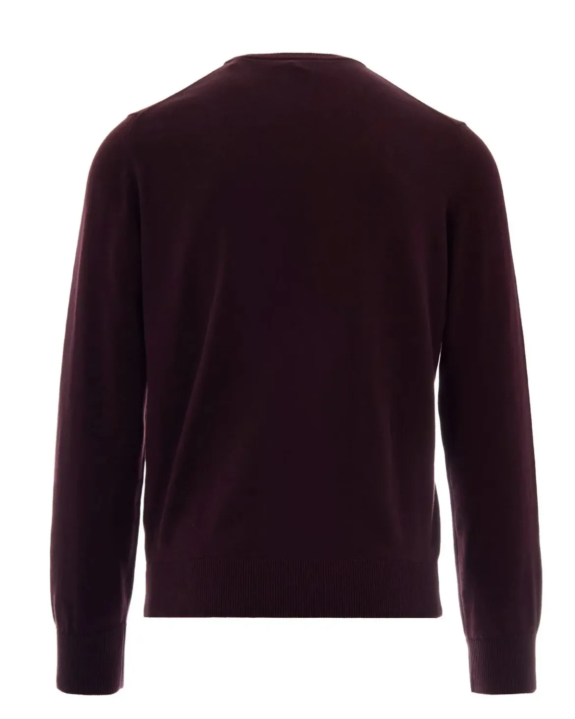 Lacoste miesten neulepusero Regular Fit Crewneck Cotton Knit Sweater, tumma luumunpunainen