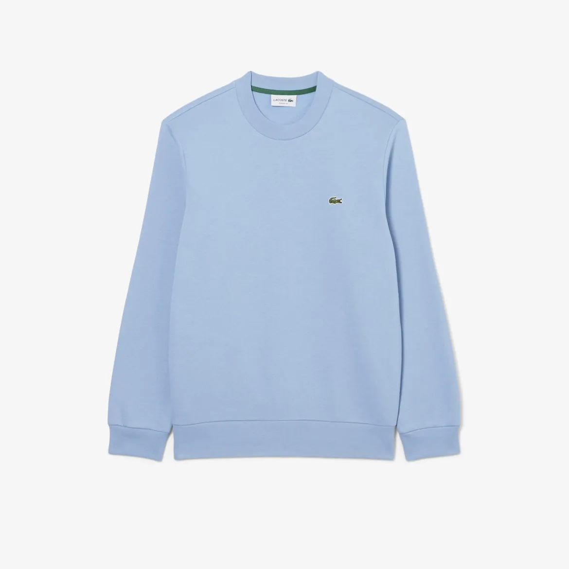 Lacoste miesten neulepusero Brushed Cotton Fleex Jogger Sweatshirt, vaaleansininen