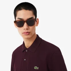 Lacoste miesten pikeepaita L.12.12, viininpunainen