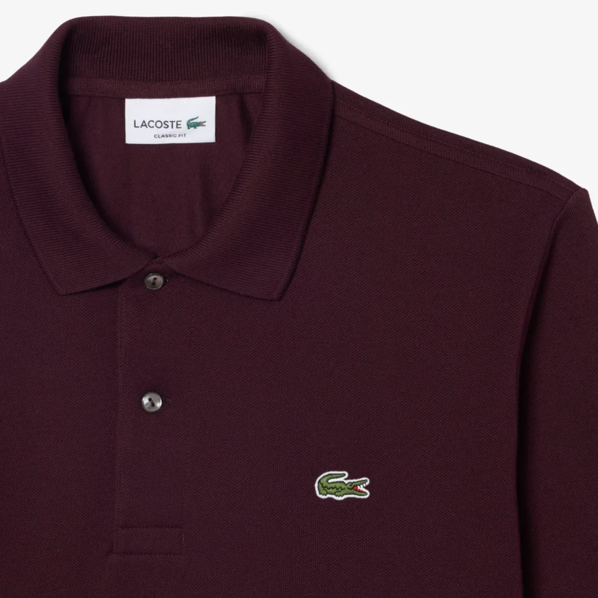 Lacoste miesten pikeepaita L.12.12, viininpunainen