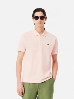 Lacoste Miesten Pikeepaita, ORIGINAL L1212 POLO NOS Vaaleanpunainen