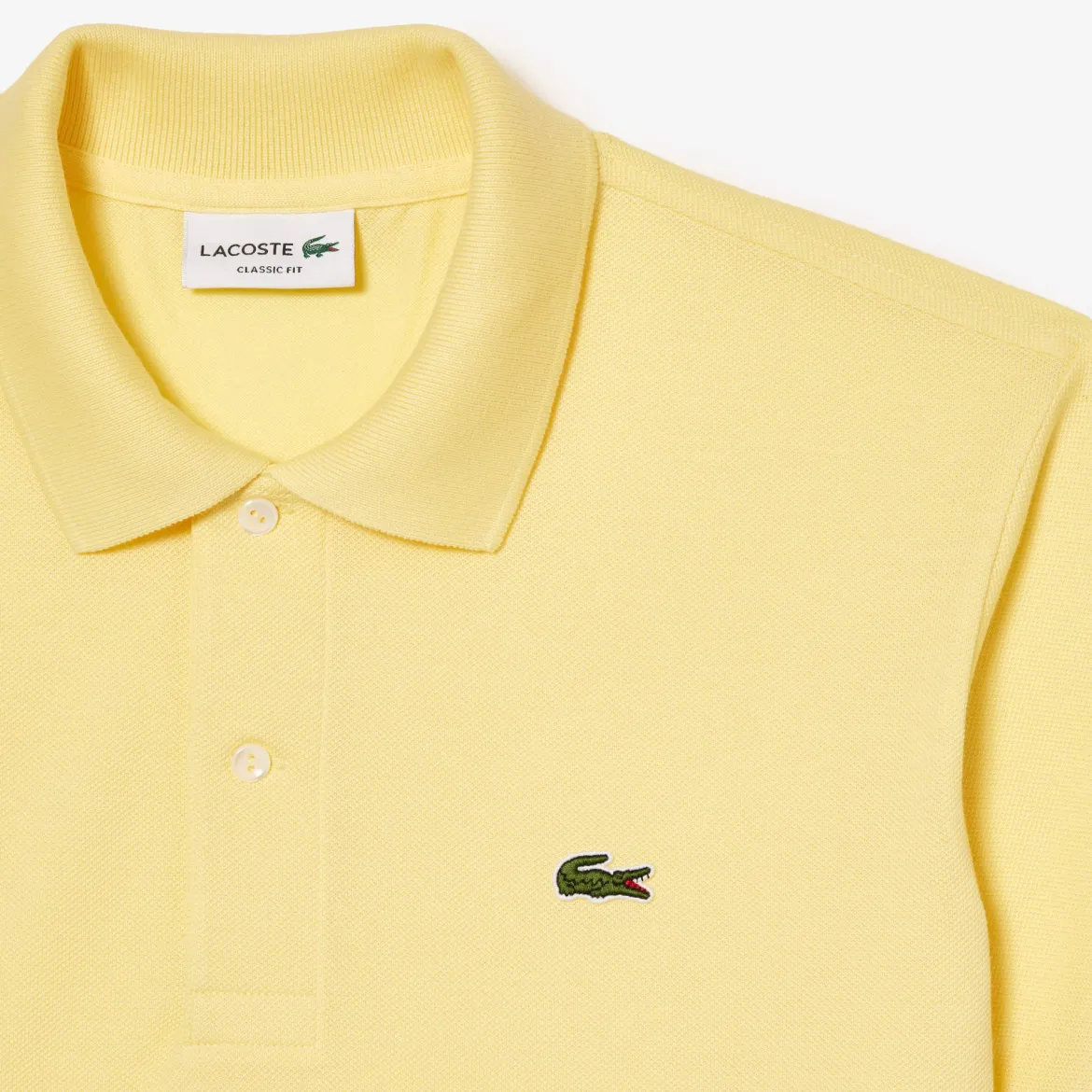 Lacoste miesten pikeepaita Original L1212 Polo, keltainen