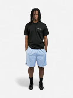 Lacoste miesten shortsit Light Weight Diamond Taffeta Shorts, vaaleansininen