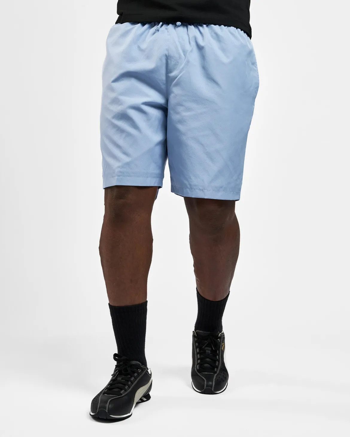 Lacoste miesten shortsit Light Weight Diamond Taffeta Shorts, vaaleansininen