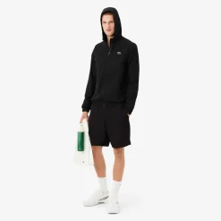 Lacoste miesten shortsit Light Weight Diamond Taffeta Shorts, musta