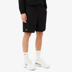 Lacoste miesten shortsit Light Weight Diamond Taffeta Shorts, musta