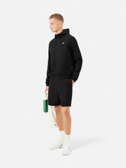 Lacoste miesten shortsit Light Weight Diamond Taffeta Shorts, musta