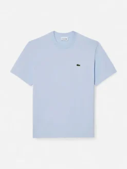 Lacoste miesten t-paita Mid Weight Cotton Jersey T-shirt, vaaleansininen