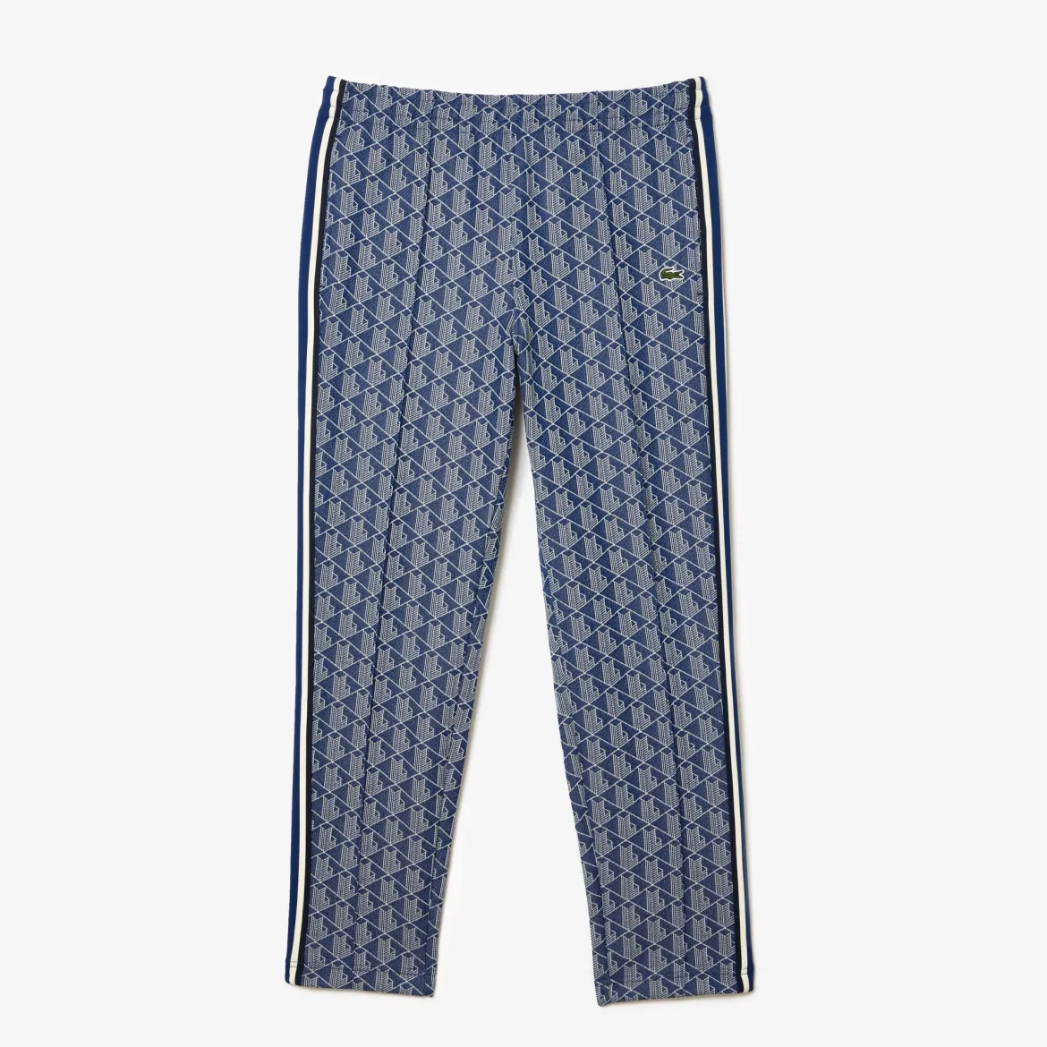 Lacoste Miesten Verryttelyhousut, MONOGRAM TRACK PANT Sininen Kuosi