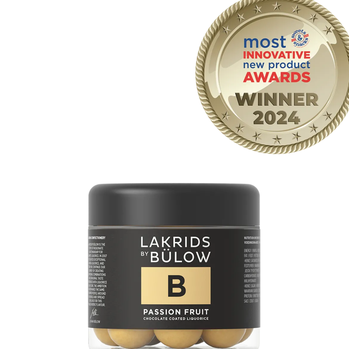 Lakrids by Bülow lakritsi Small B Passion Fruit