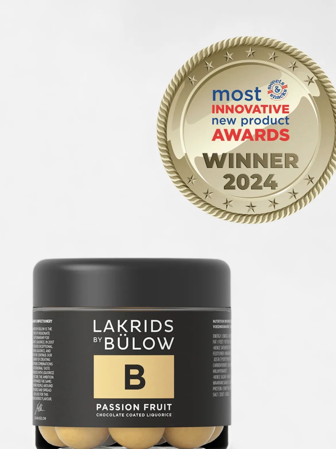 Lakrids by Bülow lakritsi Small B Passion Fruit
