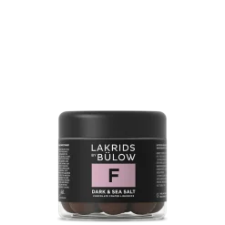 Lakrids by Bülow lakritsi Small F Dark&Sea Salt
