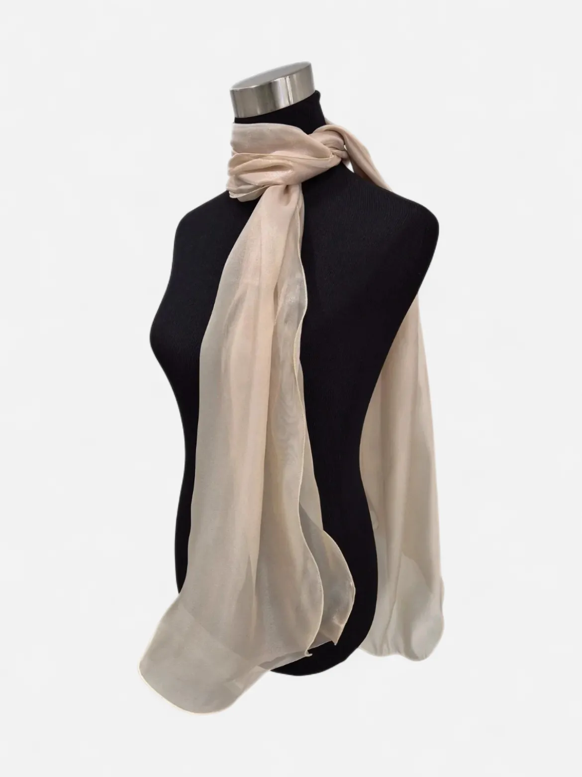 Lasessor juhlahuivi Eleea, vaalea beige