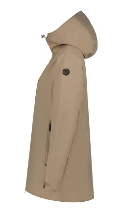 Luhta naisten takki Akkola, vaalea beige