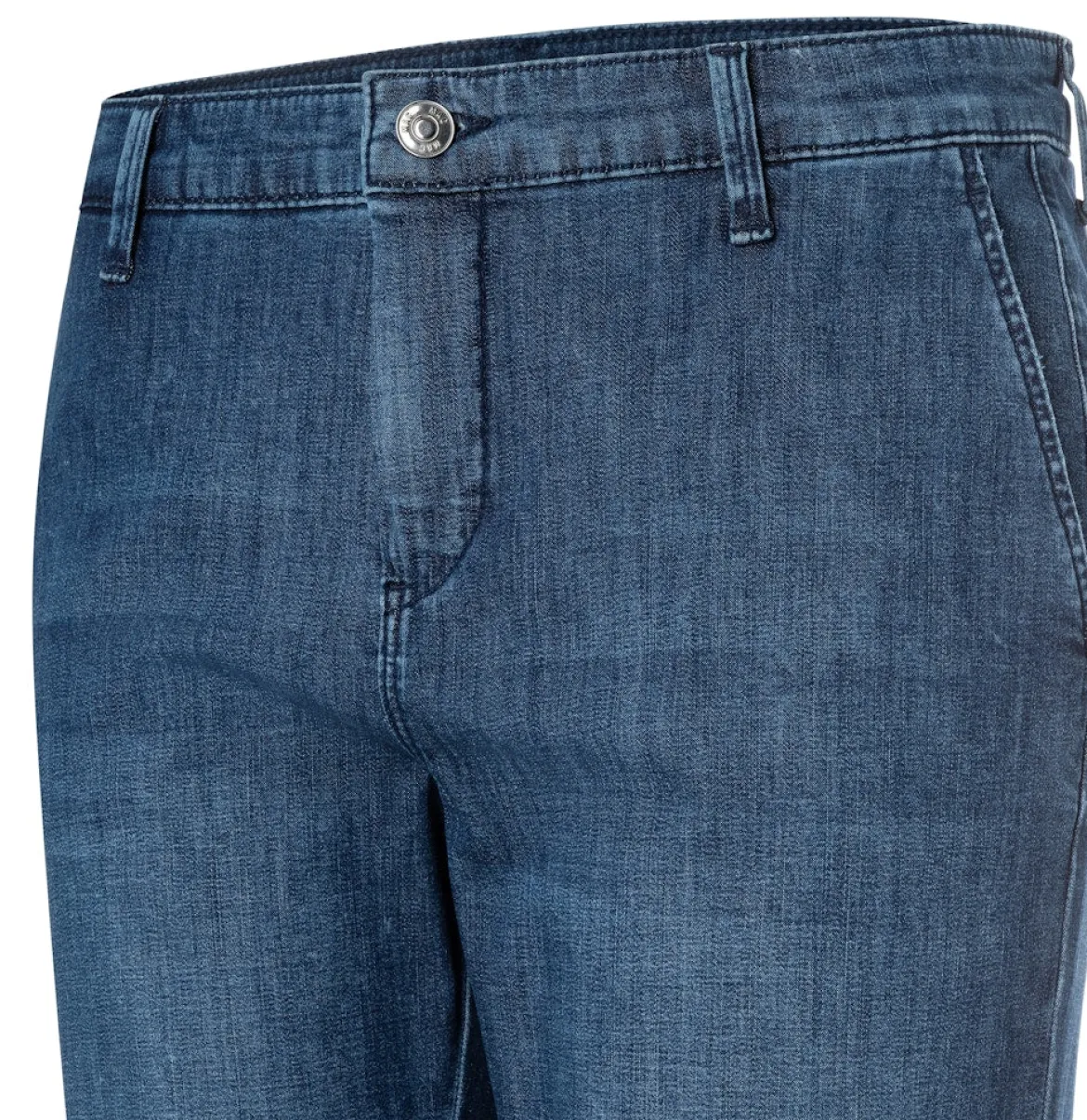 Mac naisten farkut Chino Turn Up, sininen indigo