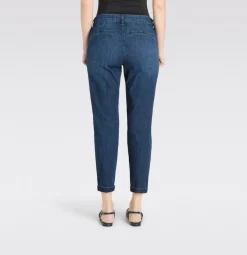 Mac naisten farkut Chino Turn Up, sininen indigo