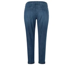 Mac naisten farkut Chino Turn Up, sininen indigo
