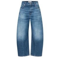 Mac naisten farkut Dakota Barrel Seam, sininen, indigo
