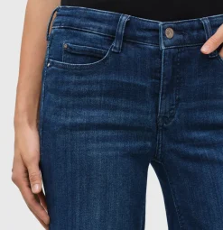 Mac Naisten Farkut Dream Wide Sininen, Indigo