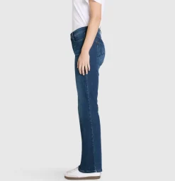 Mac naisten farkut Laura Stretch Denim, tummansininen