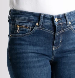 Mac Naisten Farkut, Rich Slim Sininen, Indigo