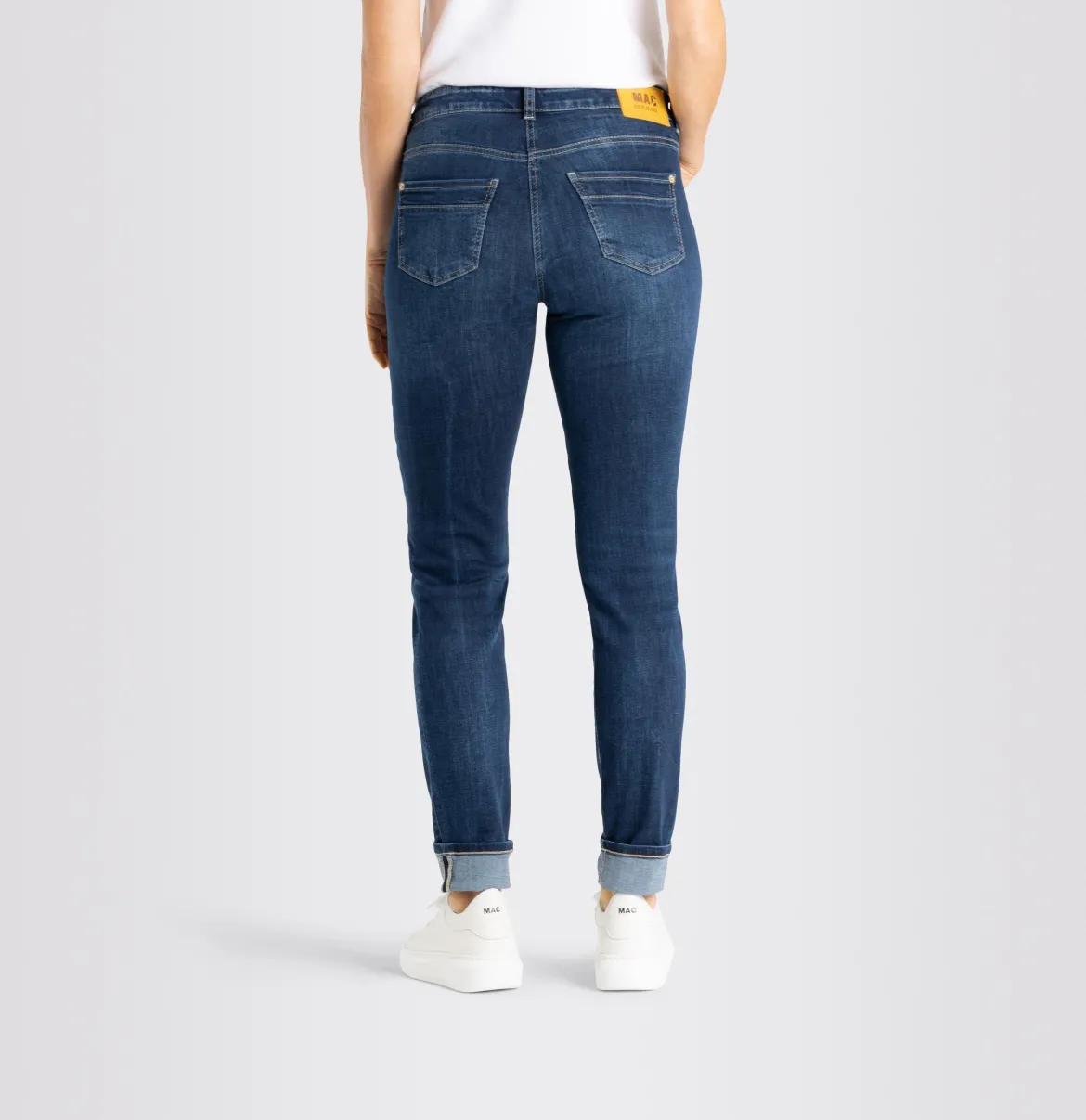Mac Naisten Farkut, Rich Slim Sininen, Indigo