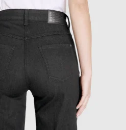 Mac naisten farkut Wide Stretch, musta