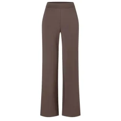 Mac naisten housut Chiara Long Pant, tummanruskea