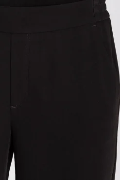 Mac naisten kangashousut Chiara Cropped, musta