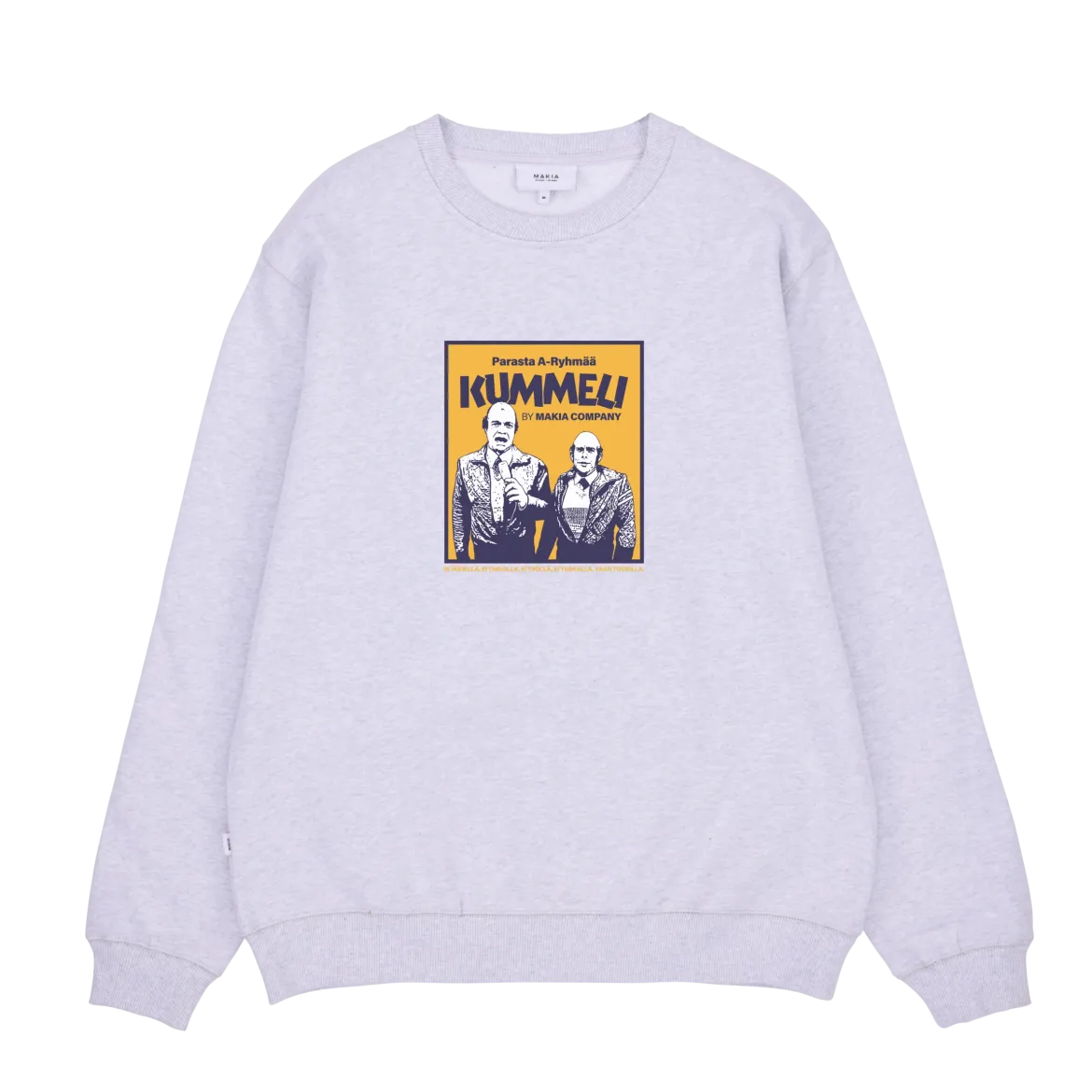 Makia Kummeli A-ryhmä Sweatshirt, vaaleanharmaa