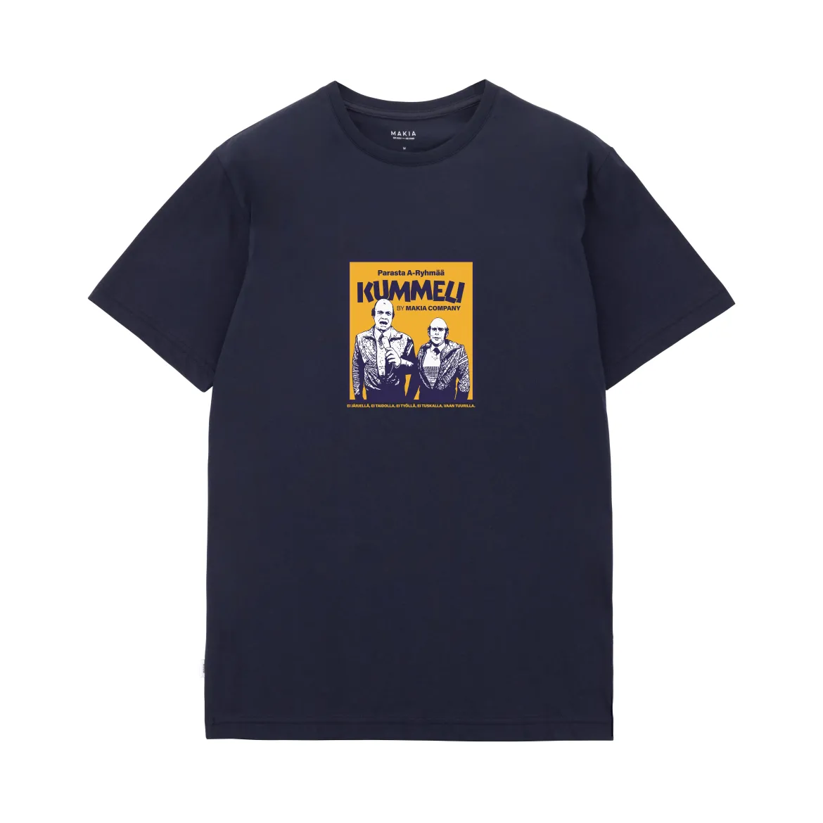 Makia Kummeli A-Ryhmä T-shirt, tummansininen