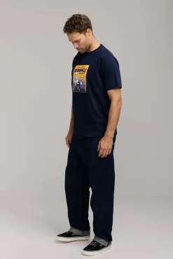 Makia Kummeli A-Ryhmä T-shirt, tummansininen