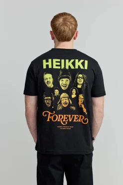 Makia Kummeli Heikki T-shirt, musta