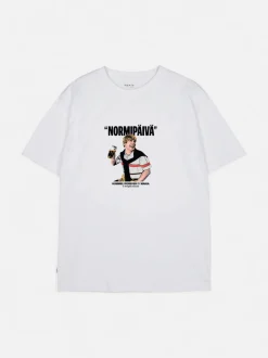 Makia Kummeli Normipäivä T-shirt, valkoinen