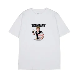 Makia Kummeli Normipäivä T-shirt, valkoinen