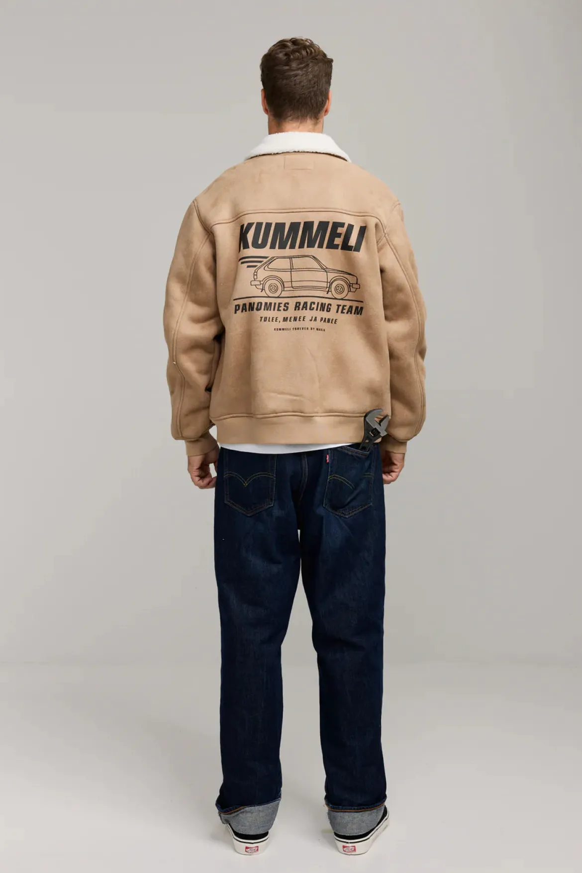 Makia Kummeli Racing Jacket, beige