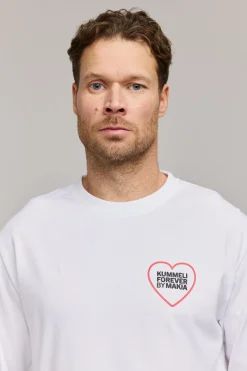 Makia Kummeli Seksipuhelin Long Sleeve, valkoinen