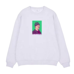 Makia Kummeli Ympäristöruutu Sweatshirt, vaaleanharmaa