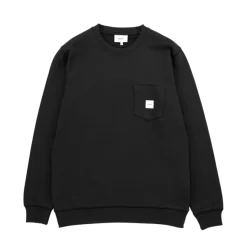 Makia Miesten Collegepaita SQUARE POCKET Musta