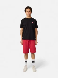 Makia miesten collegeshortsit Cove Sweatshorts, punainen