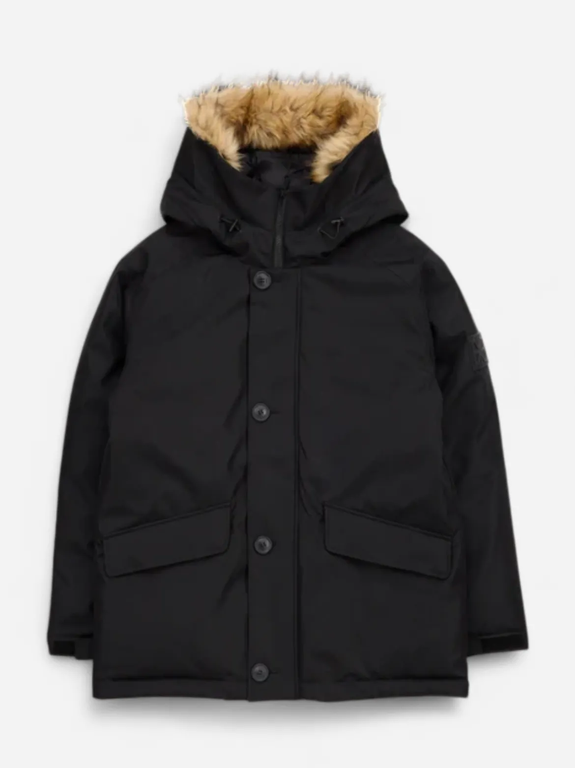Makia Miesten Parkatakki, HELSINKI PARKA Musta