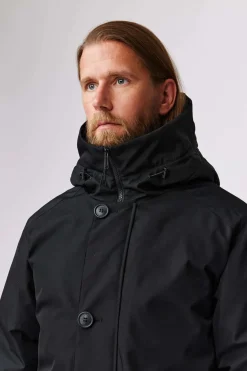 Makia Miesten Parkatakki, HELSINKI PARKA Musta