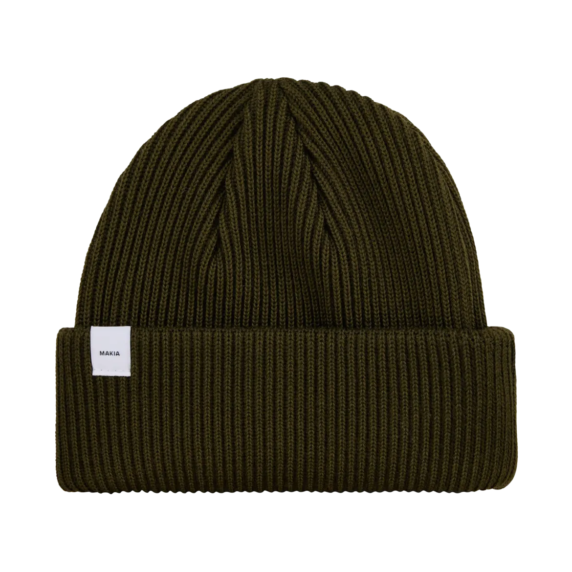 Makia miesten pipo Merino Beanie, Khaki