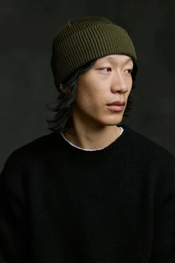 Makia miesten pipo Merino Beanie, Khaki