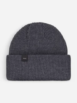 Makia miesten pipo Merino Beanie, tummanharmaa