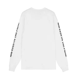 Makia miesten pitkähihainen paita Bubi Long Sleeve, valkoinen